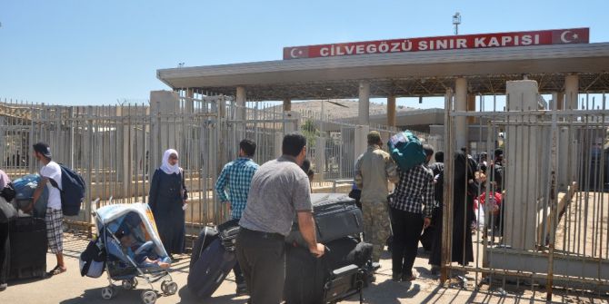 Cilvegözü’nden 118 Bin Kişi Bayramlaşmak İçin Suriye’ye Geçti
