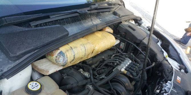 Araç Motorunda Uyuşturucu Kaçakçılığı