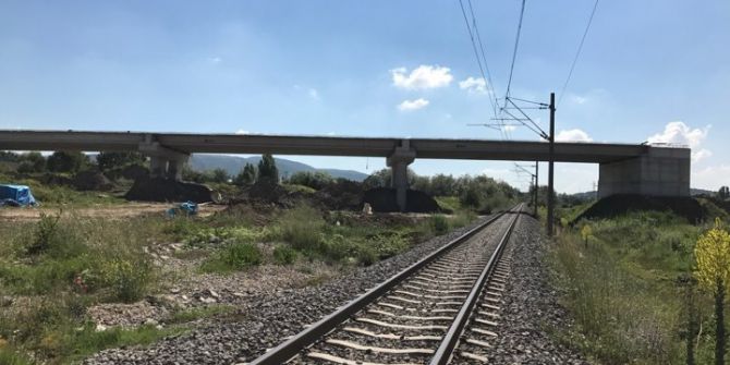 Üst Geçit Çalışmaları Tam Gaz Devam Ediyor