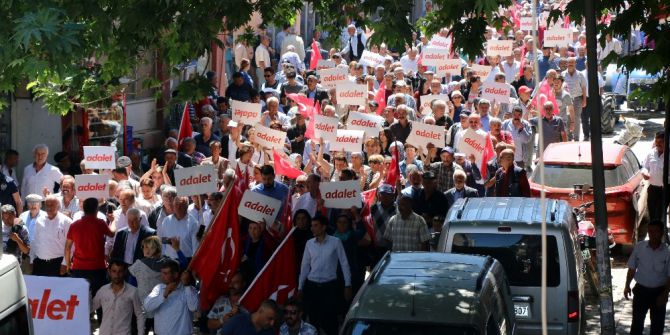 Hekimhan’da Adalet Yürüyüşü