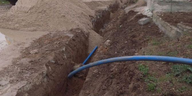 Kapaklı Uzunhacı Mahallesnin İçme Suyu Hattı Yenilendi