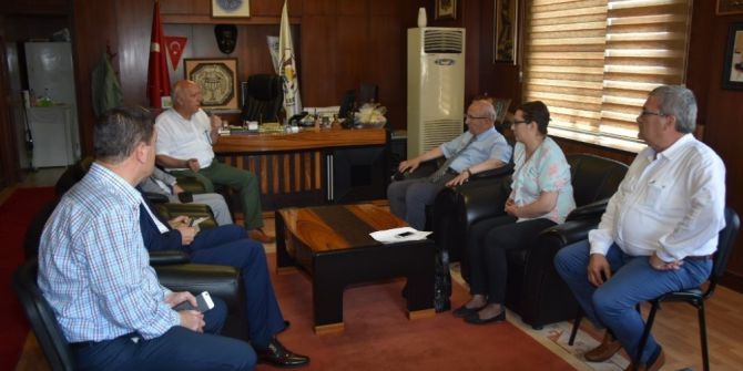 Albayrak, Başkan İbrahim Uyan’ı Ziyaret Etti