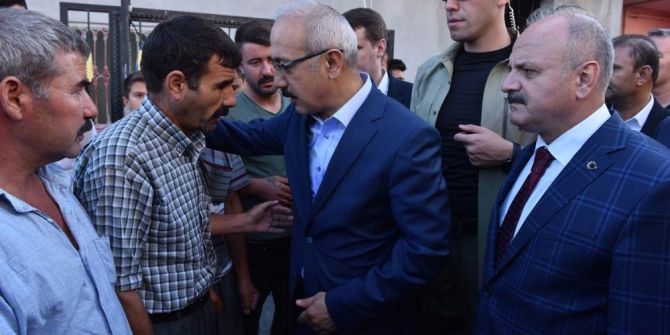 Bakan Elvan Şehit Ailesini Ziyaret Etti