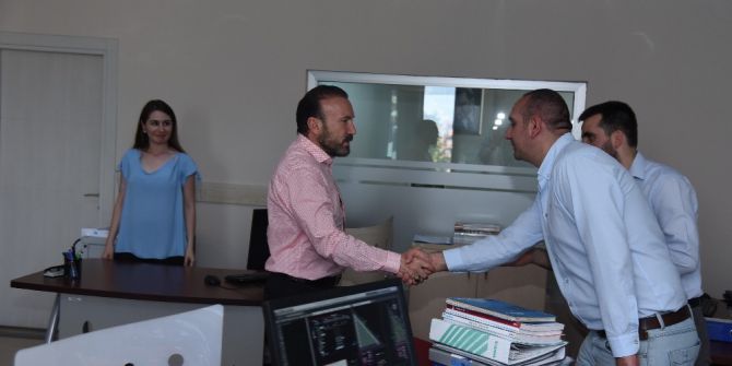 Başkan Doğan, Belediye Personeliyle Bayramlaştı