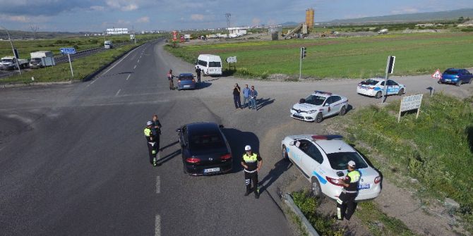 Kars’ta Polis Ve Jandarmadan Ortaklaşa Güvenlik Uygulaması