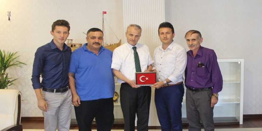 Gazetecilerden Vali Dirim’e Ziyaret