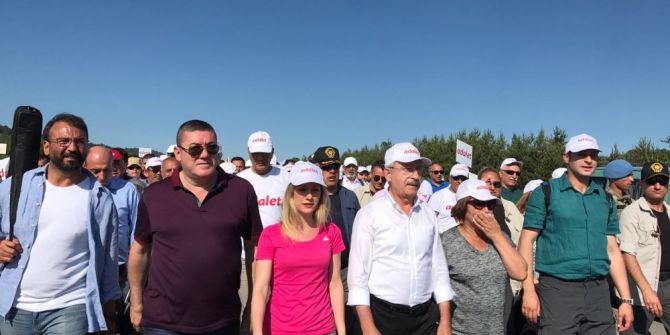 Kılıçdaroğlu, Adalet Yürüyüşünü 9. Gününü Tamamladı