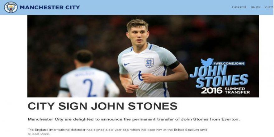 Manchester City, Genç Yıldızı Kadrosuna Kattı