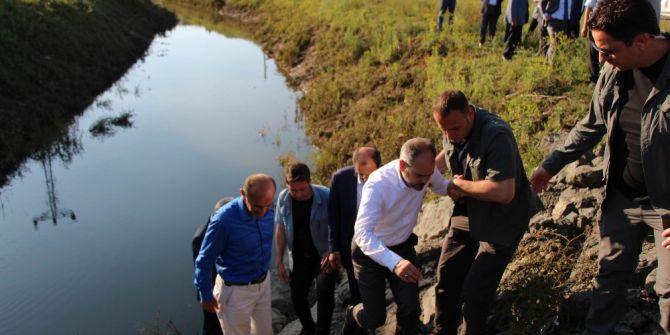Bakan Kılıç Sel Bölgesinde İncelemelerde Bulundu