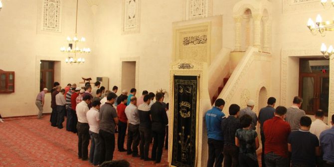 Batman’da Son Teravih Namazı Kılındı