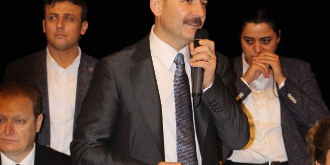 Bakan Soylu: “Batı Bugün Terör Örgütlerinin Arkasından Çekilsin Orta Doğu Coğrafyası Barış Ve Kardeşlik Coğrafyası Olur”