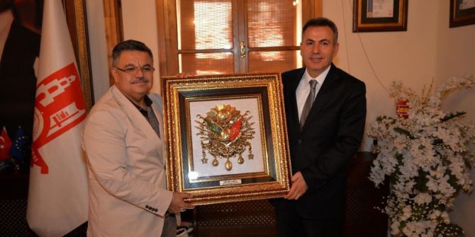 Vali Elban’dan Başkan Yağcı’ya Veda Ziyareti