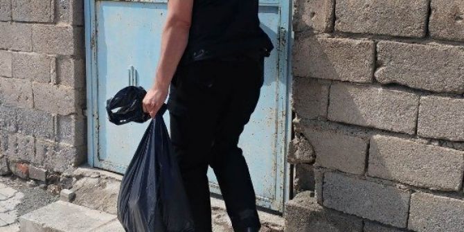 Erzincan Emniyetinden İhtiyaç Sahiplerine 116 Paket Ramazan Paketi