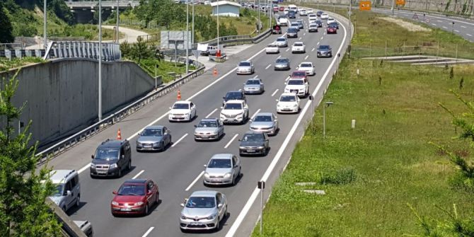 Bolu Dağı’nda Yoğun Bayram Trafiği