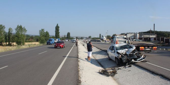 Çanakkale - İzmir Yolunda Kaza: 1 Ölü