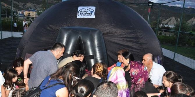 Tunceli Belediyesi’nden Uzay Çadırı