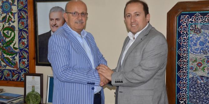 Pehlivan’dan Sargın’a Veda Ziyareti