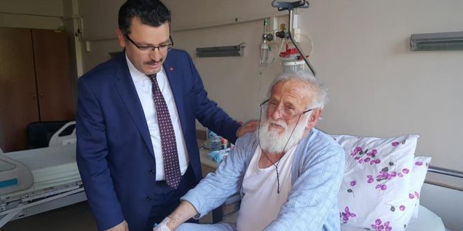 Başkan Genç, Arefe Günü Hastaları Ziyaret Etti