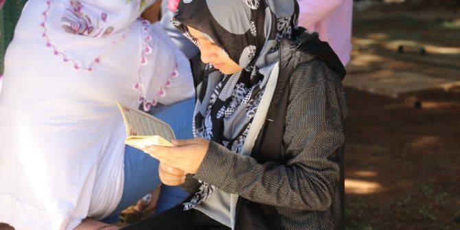 Arefe Gününde Mezarlıklar Doldu