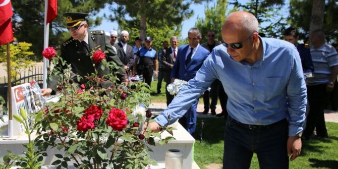 Karaman’da Şehitlik Ziyareti