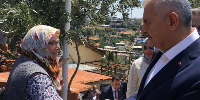 Başbakan Yıldırım’dan Şehit Evine Ziyaret