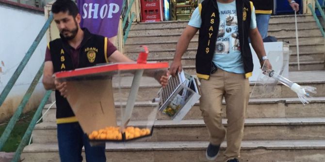 Adana’da Tombala Operasyonu