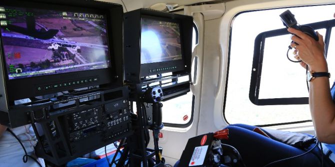 Başkent’te Bayram Trafiğine Helikopterli Destek