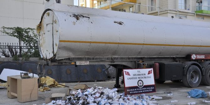 Diyarbakır’da 200 Bin Paket Kaçak Sigara Ele Geçirildi