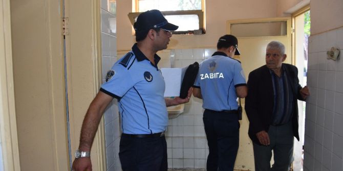 Nazilli’de Bayram Öncesi Umumi Tuvaletler Denetlendi