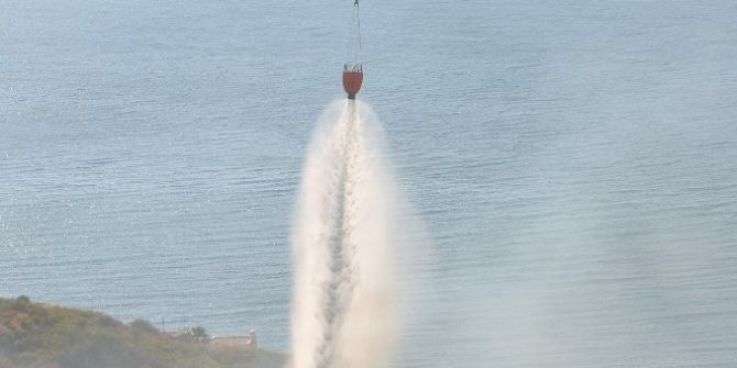 Milas’ta Makilik Alanda Yangın