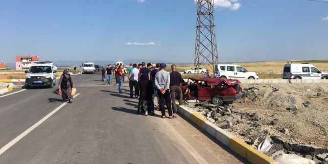 Uşak’ta Trafik Kazası; 1 Ölü, 3 Yaralı