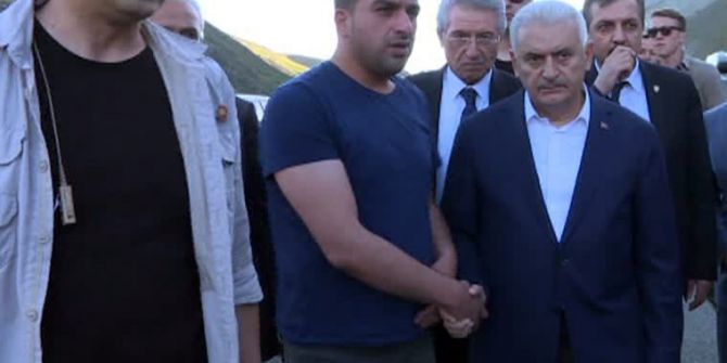 Başbakan Yıldırım’ın Yol Güzergahında Kaza: 5 Ölü