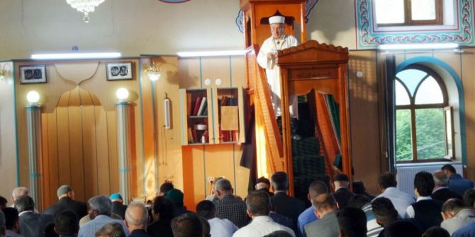 Van’da Bayram Namazı