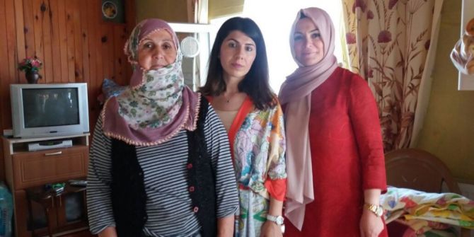 Başkan Yemenici’nin Eşi Nilay Yemenici İhtiyaç Sahibi Aileleri Sevindirdi