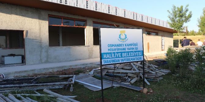 Demirkol, Hasta Yakınları İçin Yapılan Tesisin İnşaatını İnceledi