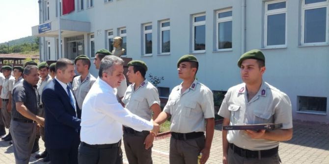 Çan’da Bayramlaşma Töreni