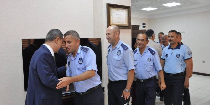 Başkan Uysal Belediye Personeli İle Bayramlaştı