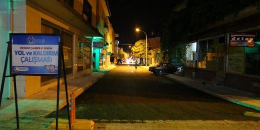 Erzincan Belediyesi Sokakları Asfaltlıyor