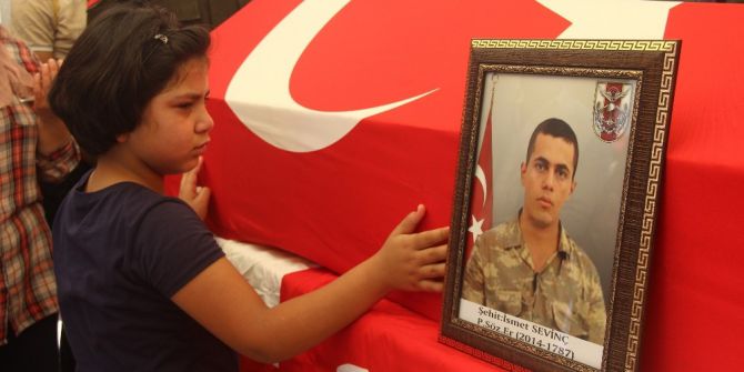 Hatay Bayramda Şehidini Uğurladı