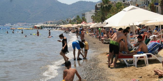 Marmaris’te Bayramın İlk Günü Sahillerde Hareketlilik Yaşandı