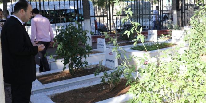 Çiftçi, Vatandaşlarla Bayramlaştı