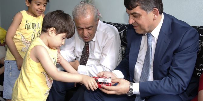 Fadıloğlu, Şehit Ailesi İle Bayramlaştı