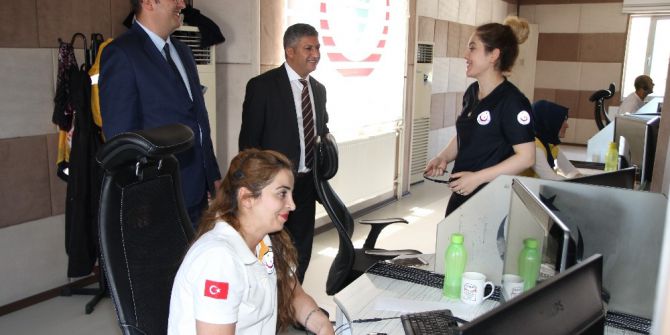 Van Sağlık Müdürlüğünden Bayram Ziyareti