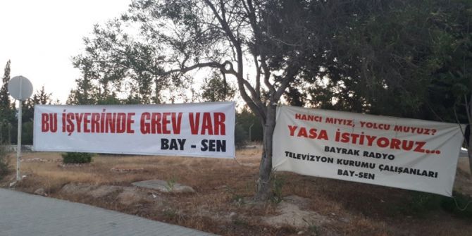 Kktc’de Bay-sen’den Grev Kararı