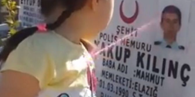 Şehit Kızından Babaya Duygulandıran Sesleniş