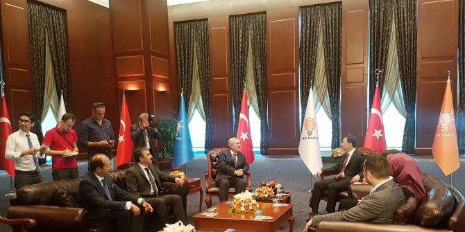 Mhp’den Ak Parti’ye Bayram Ziyareti