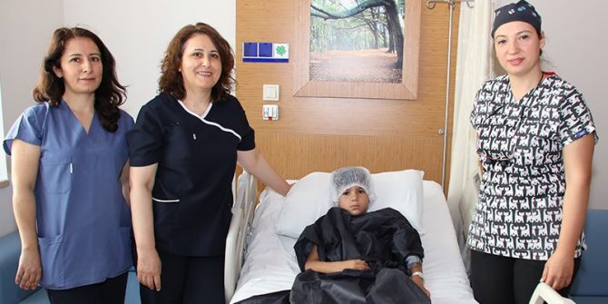 Savaştan Kaçan Küçük Hüseyin Sağlığına Kavuştu