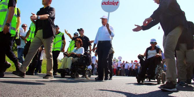 Chp Genel Kemal Kılıçdaroğlu Adalet Yürüyüşünün 12. Gününde