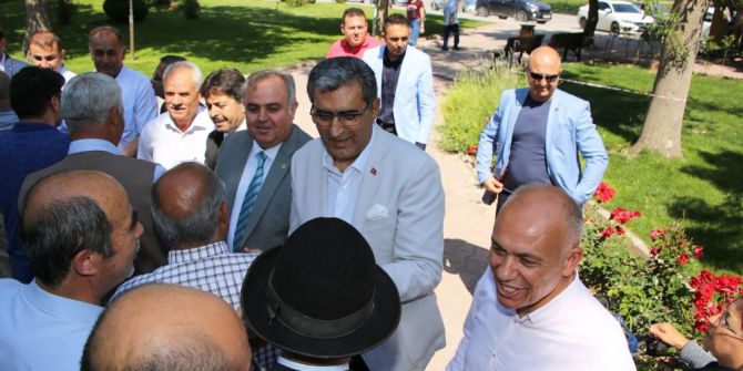Karaman Belediyesinin Bayramlaşma Programına Yoğun İlgi