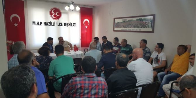 Mhp’nin Yeni İlçe Teşkilatı Bayramlaştı